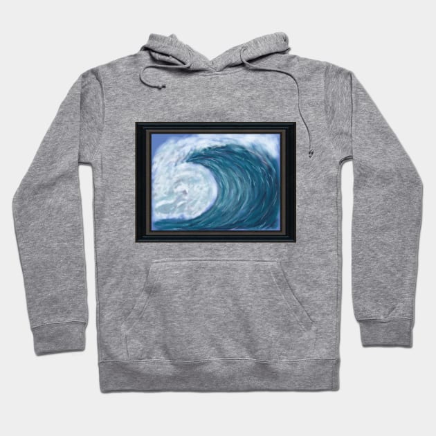 Wave Hoodie by mwachhaus